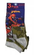 SADA 3 KS PONOŽKY SPIDERMAN