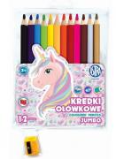 SET 12 KS PASTELKY A OŘEZÁVÁTKO UNICORN