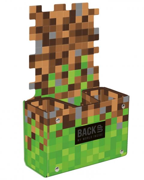 STOJÁNEK NA PSACÍ POTŘEBY MINECRAFT BACK UP