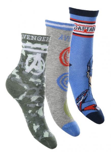 SADA 3 KS PONOŽKY AVENGERS