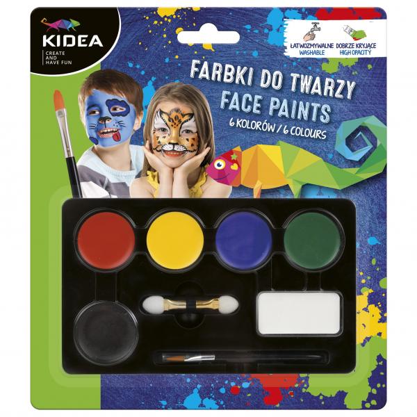 SADA BARVY NA OBLIČEJ KIDEA