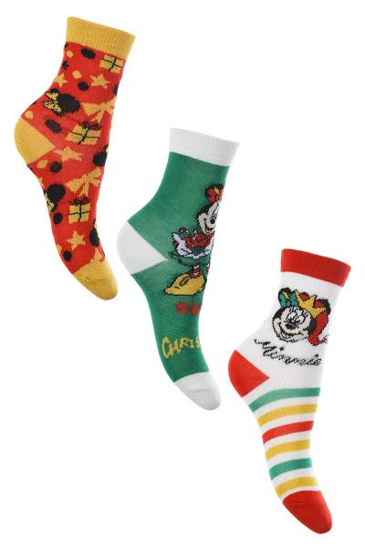 SADA 3 KS PONOŽKY MINNIE