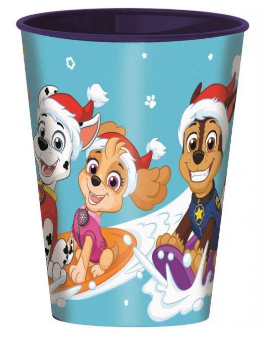 PLASTOVÝ KELÍMEK TLAPKOVÁ PATROLA VÁNOCE, uni