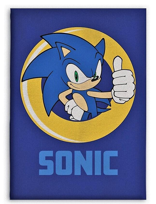 FLÍSOVÁ DEKA SONIC, uni