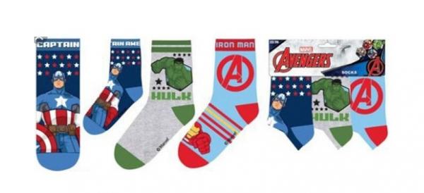 SADA 3 KS PONOŽKY AVENGERS