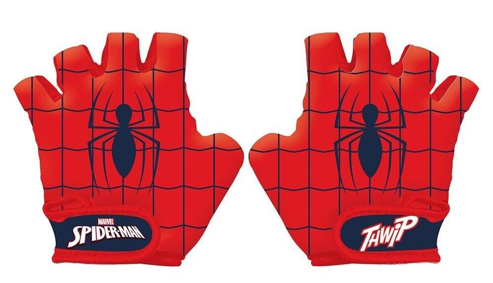 CYKLISTICKÉ RUKAVICE SPIDERMAN, uni