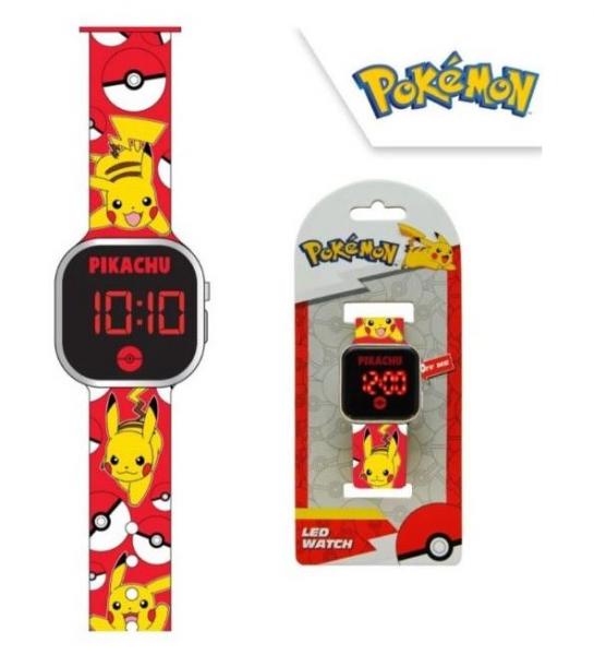 SET 6 KS LED HODINKY POKÉMON