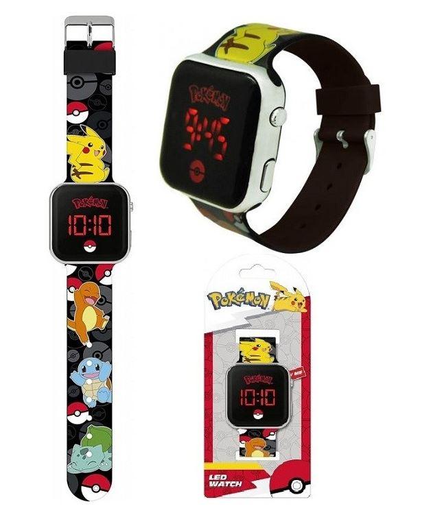 SET 6 KS LED HODINKY POKÉMON, box 6 ks