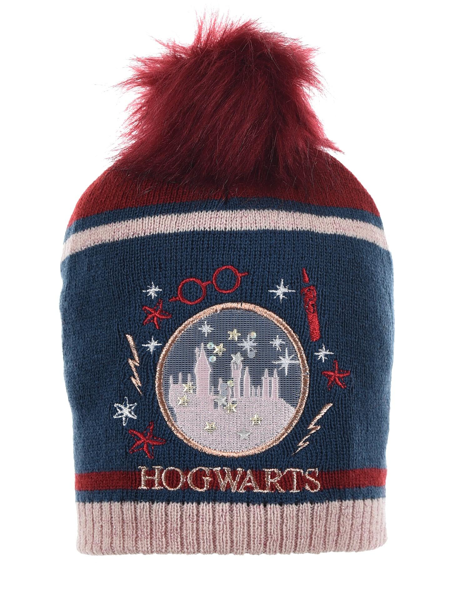 SOUPRAVA  ČEPICE, ŠÁLA  A RUKAVICE HARRY POTTER, 52