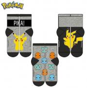 SADA 3 KS PONOŽKY POKÉMON