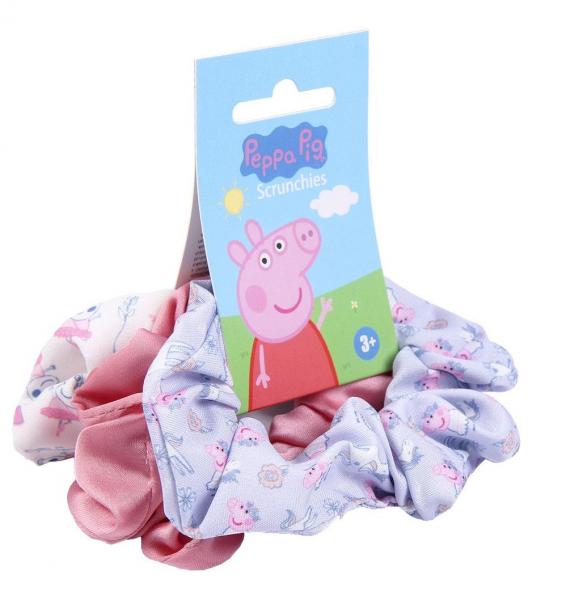 SADA 3 KS GUMIČKY DO VLASŮ PEPPA PIG