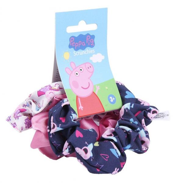 SADA 3 KS GUMIČKY DO VLASŮ PEPPA PIG