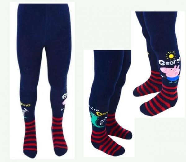 SET 4 KS PUNČOCHÁČE  PEPPA PIG GEORGE
