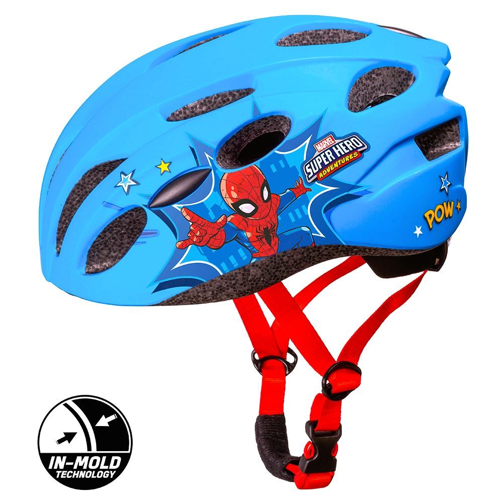 CYKLISTICKÁ IN-MOLD HELMA  SPIDERMAN M 52-56 cm, uni