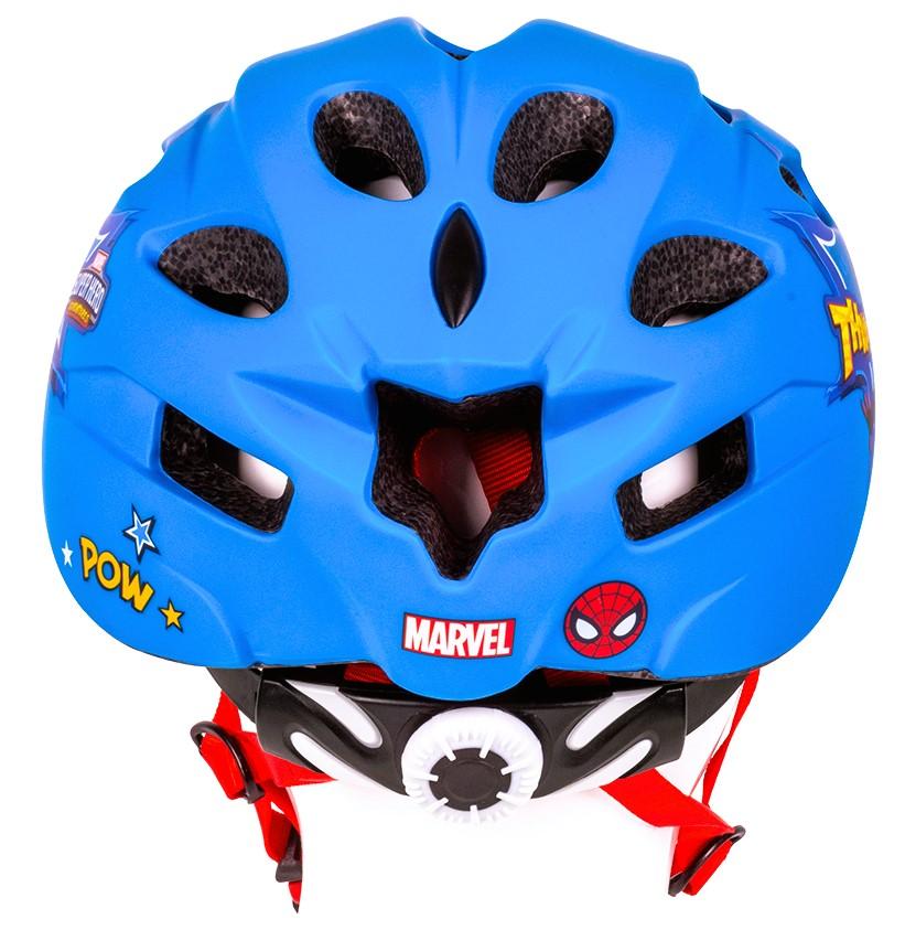 CYKLISTICKÁ IN-MOLD HELMA  SPIDERMAN M 52-56 cm, uni