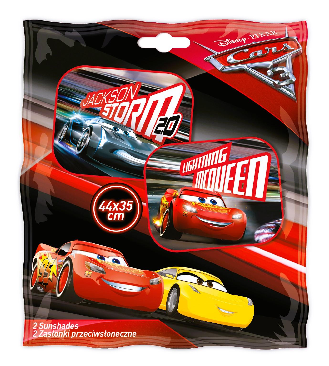 SADA 2 KS SLUNEČNÍ CLONA CARS, uni