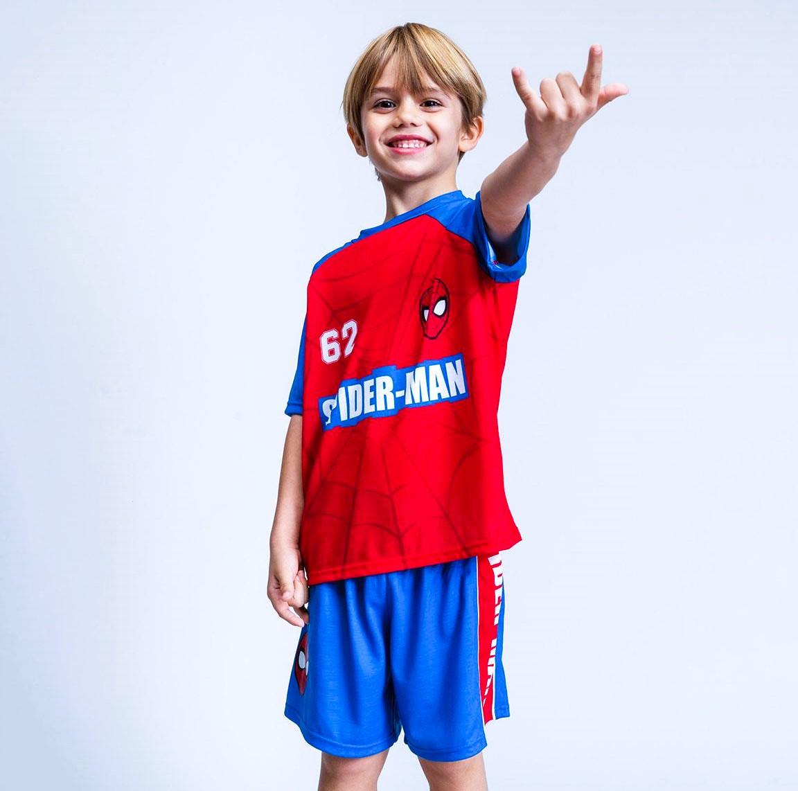 KOMPLET TRIČKO A KRAŤASY SPIDERMAN, 104