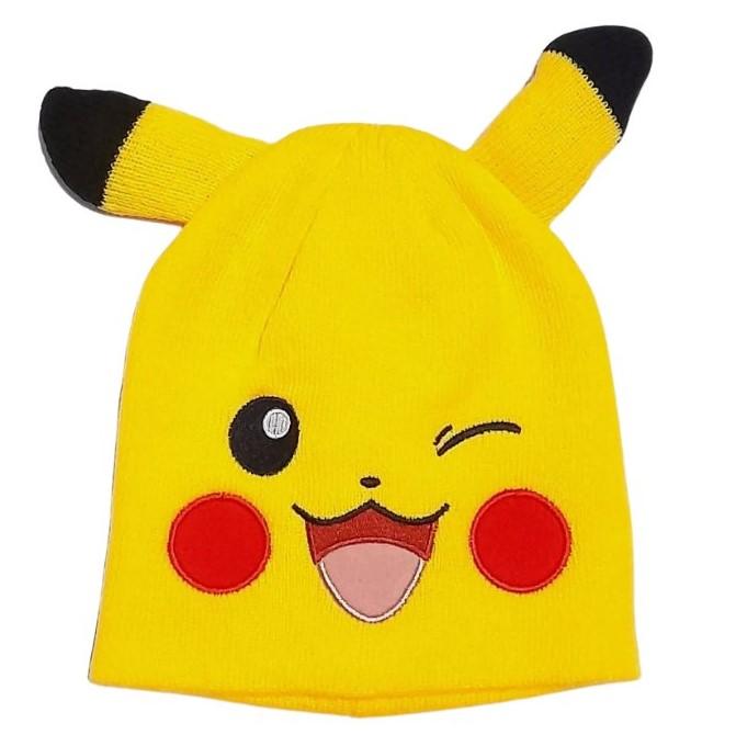 SET 4 KS ČEPICE  POKÉMON, uni