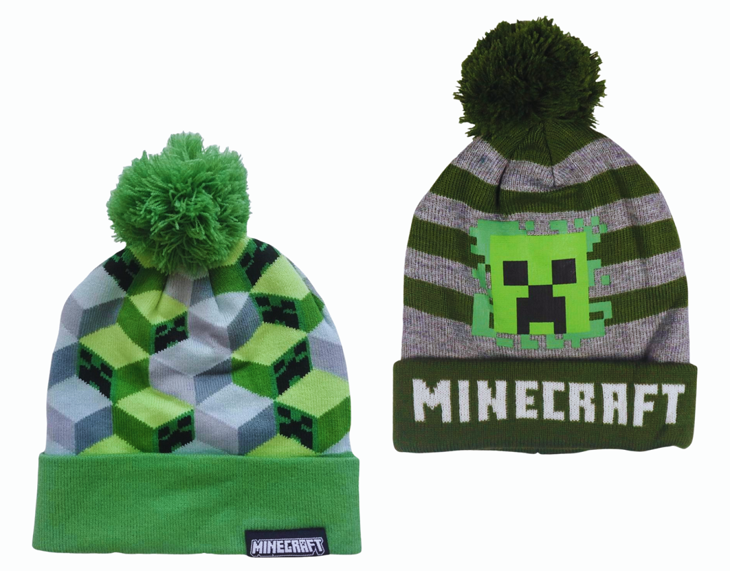 BOX 20 KS ČEPICE  MINECRAFT, box 20 ks