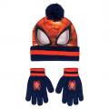 SOUPRAVA ČEPICE  A RUKAVICE SPIDERMAN