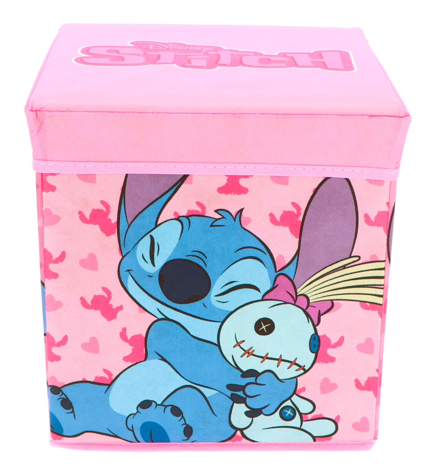 TABURET S ÚLOŽNÝM PROSTOREM LILO A STITCH, uni