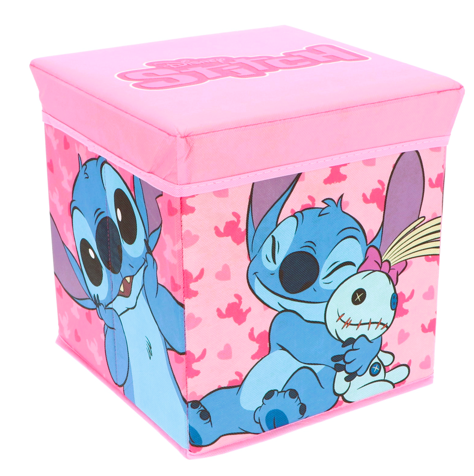 TABURET S ÚLOŽNÝM PROSTOREM LILO A STITCH, uni