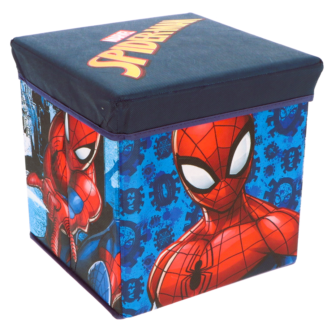 TABURET S ÚLOŽNÝM PROSTOREM SPIDERMAN, uni