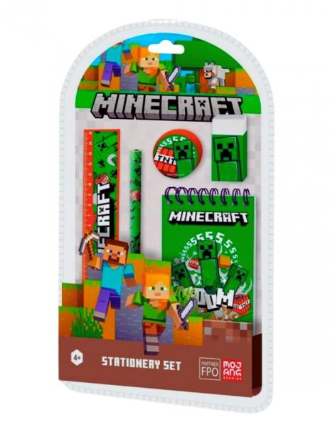 BOX 12 KS 5 - DÍLNÁ PSACÍ SOUPRAVA  MINECRAFT