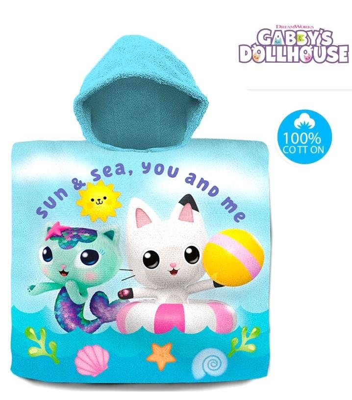 PONČO GÁBININ KOUZELNÝ DOMEK - GABBY’S DOLLHOUSE, uni