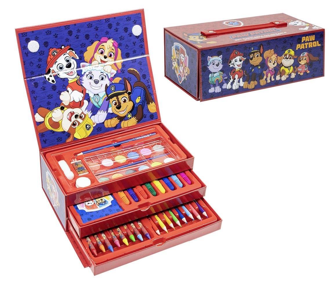 KRESLÍCÍ KUFŘÍK TLAPKOVÁ PATROLA, lehce poškozený obal, uni