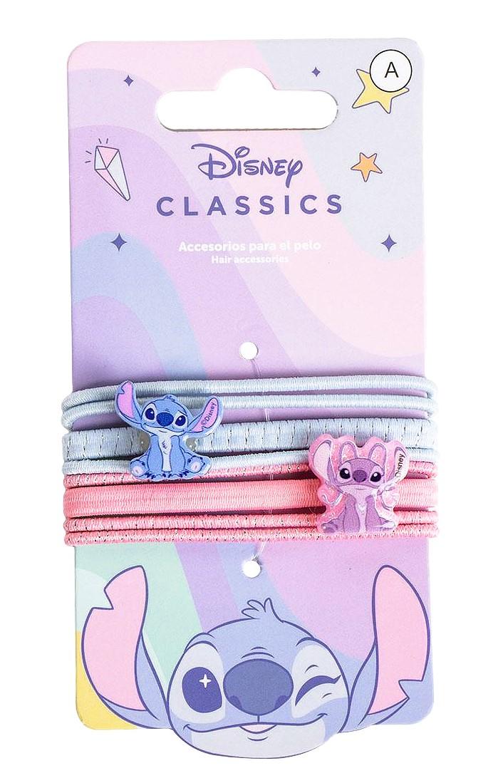 SADA 8 KS GUMIČKY DO VLASŮ LILO A STITCH, uni