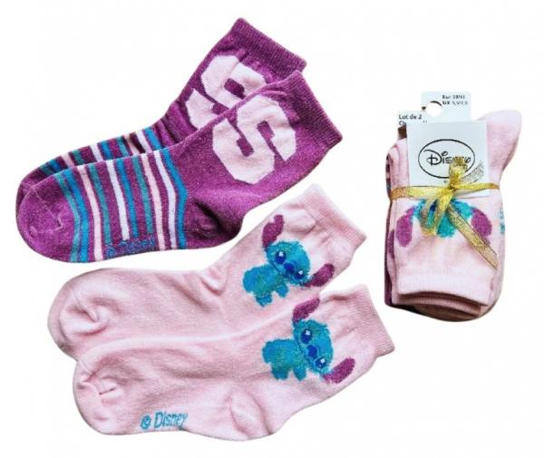 SADA 2 KS PONOŽKY STITCH, sleva
