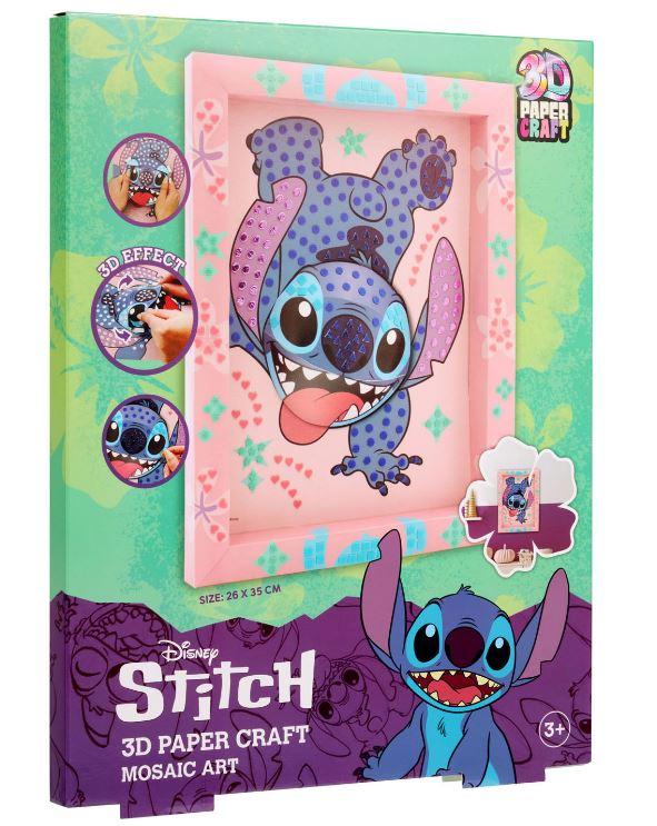 3D MOZAIKA UMĚNÍ STITCH, uni