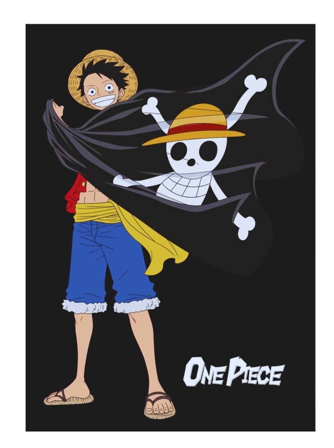 FLÍSOVÁ DEKA  ONE PIECE, uni