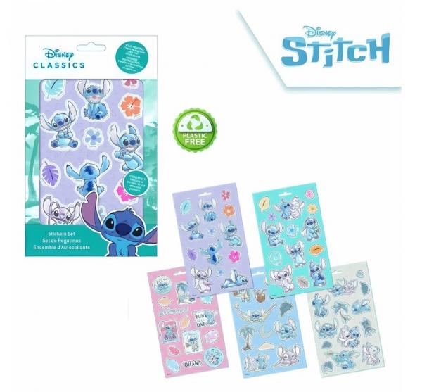 SET 12 KS SADA SAMOLEPKY LILO A STITCH