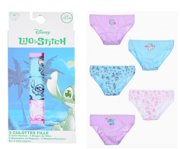 SET 3 KS SADA 5 KS KALHOTKY LILO A STITCH