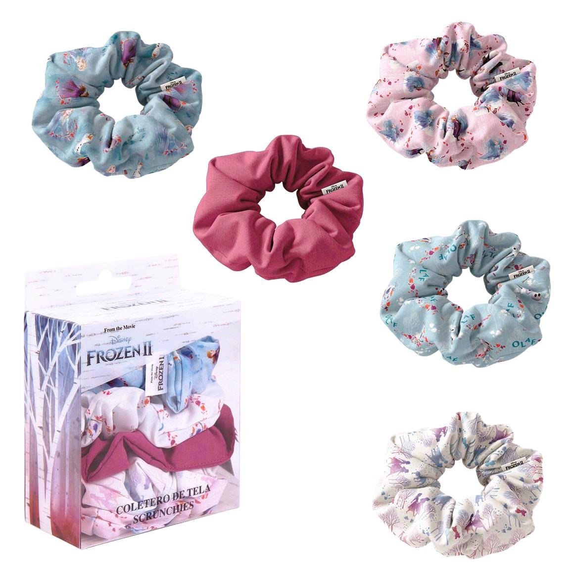 SADA 5 KS GUMIČKY DO VLASŮ FROZEN, uni