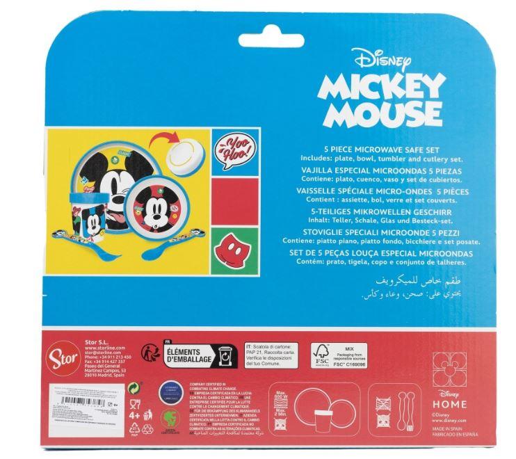 5 - DÍLNÁ PLASTOVÁ SOUPRAVA  MICKEY, uni