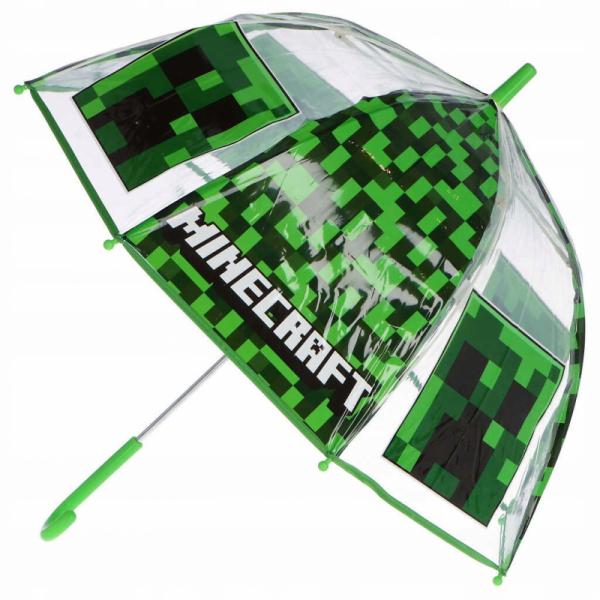 PRŮHLEDNÝ DEŠTNÍK MINECRAFT