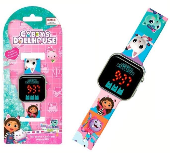 LED HODINKY GÁBININ KOUZELNÝ DOMEK, uni