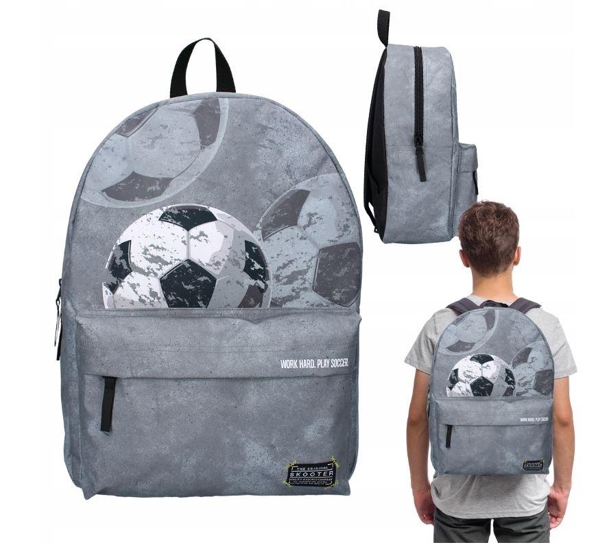 ŠKOLNÍ BATOH SKOOTER FOTBAL 39 cm, uni
