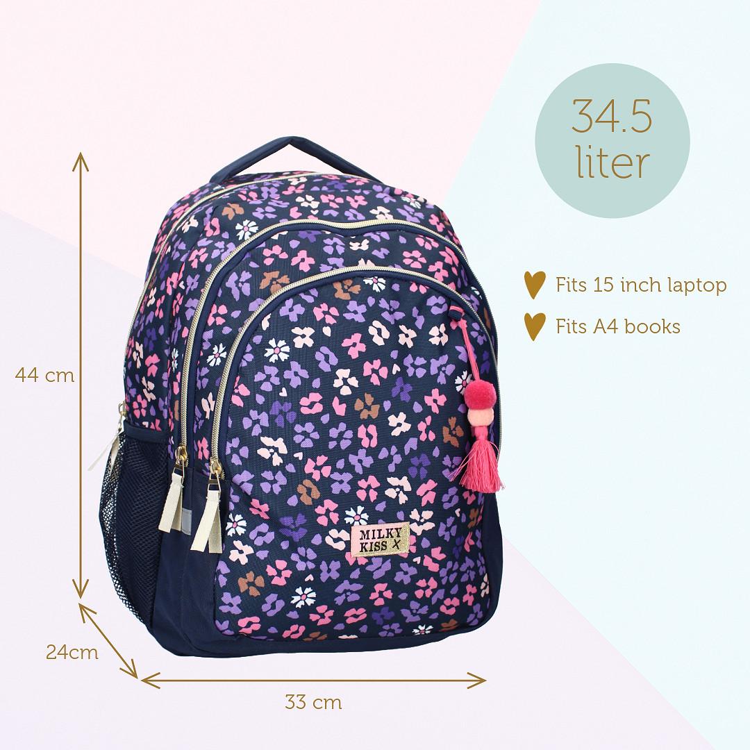 ŠKOLNÍ BATOH MILKY KISS 44 cm, uni