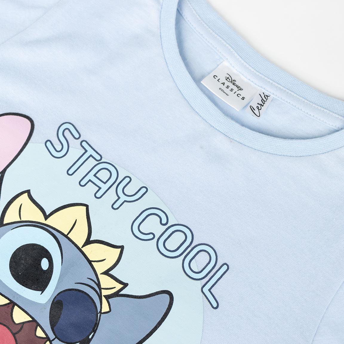 KOMPLET TRIČKO A KRAŤASY STITCH, 116