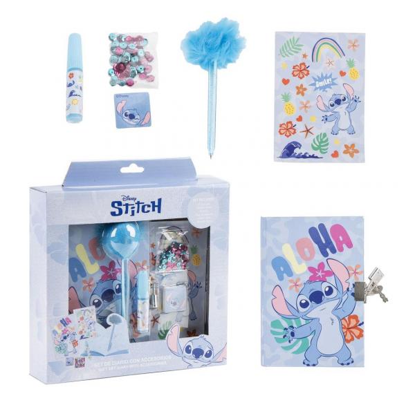 DÁRKOVÁ SADA DIÁŘ S DOPLŃKY STITCH