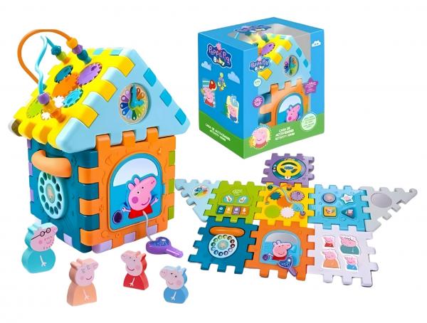 AKTIVITY DOMEČEK SE ZVUKOVÝMI EFEKTY PEPPA PIG