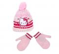ČEPICE A RUKAVICE HELLO KITTY baby