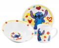 3 - DÍLNÁ KERAMICKÁ SOUPRAVA LILO A STITCH
