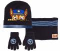 SOUPRAVA ČEPICE, NÁKRČNÍK  A RUKAVICE TLAPKOVÁ PATROLA