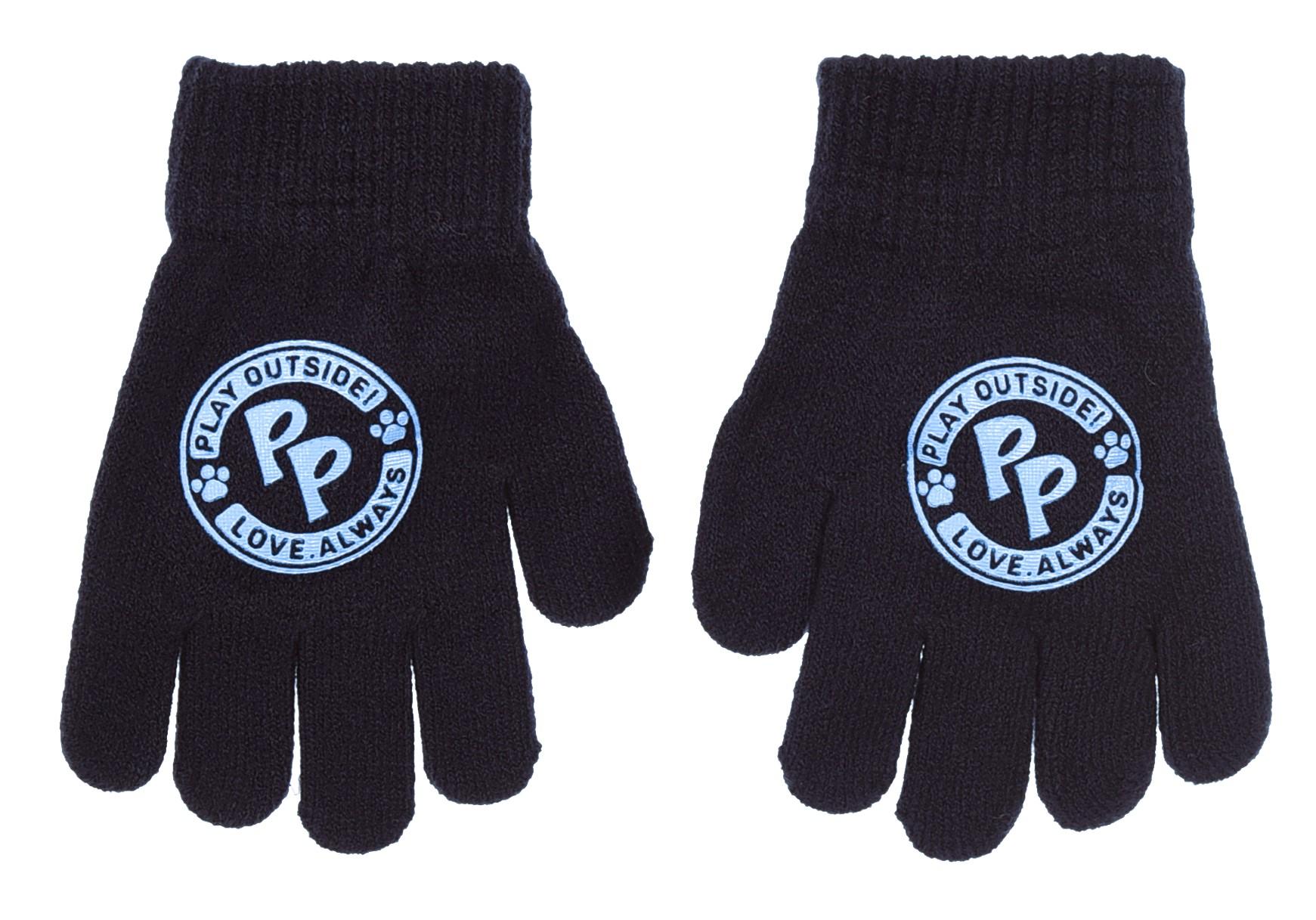 SOUPRAVA ČEPICE, NÁKRČNÍK  A RUKAVICE TLAPKOVÁ PATROLA, 54