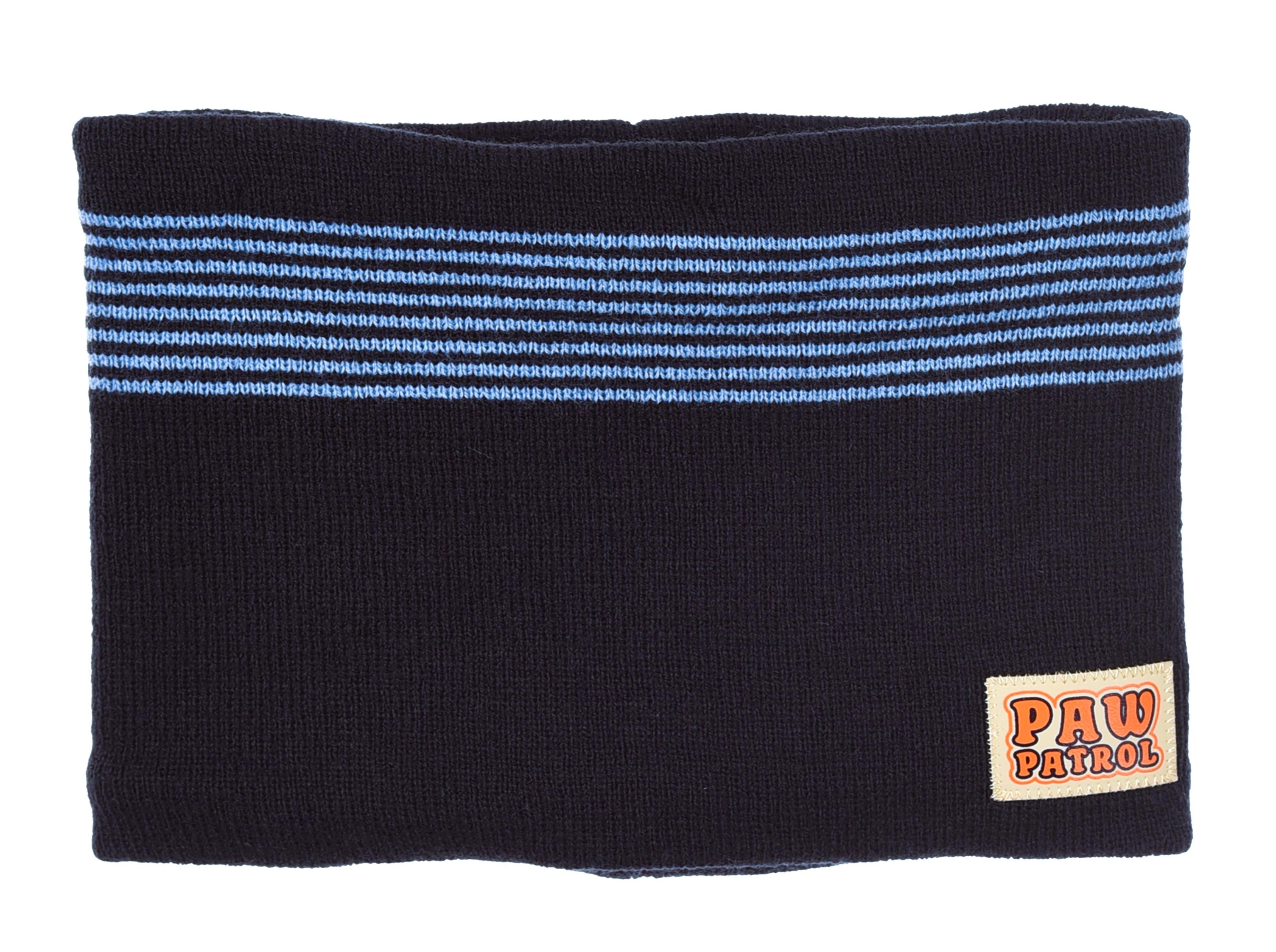 SOUPRAVA ČEPICE, NÁKRČNÍK  A RUKAVICE TLAPKOVÁ PATROLA, 54